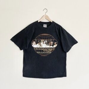 Vintage 1999 Backstreet Boys Millennium Tour Black Concert T Shirt Adult size XL